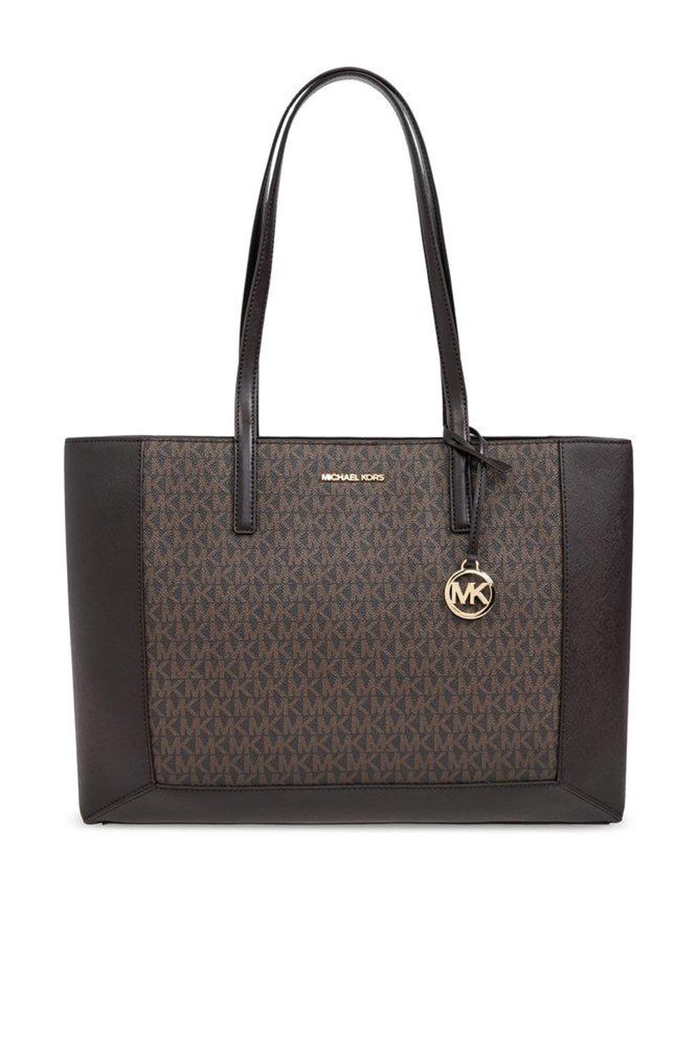 Michael Michael Kors Taryn Logo Plaque Tote Bag