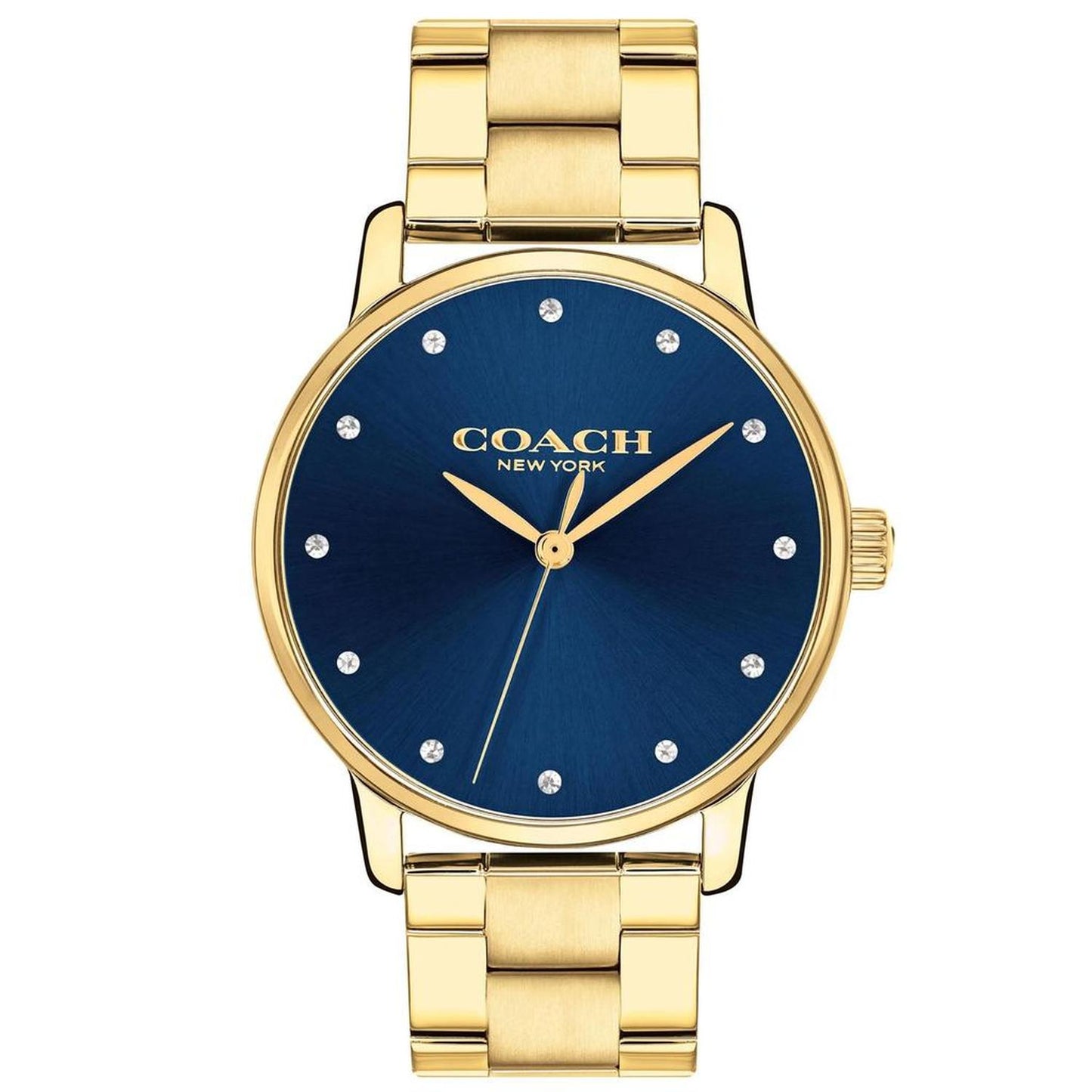 Coach Women's Grand Blue Dial Watch