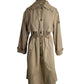 Michael Michael Kors Hooded Trench Coat in Beige Cotton