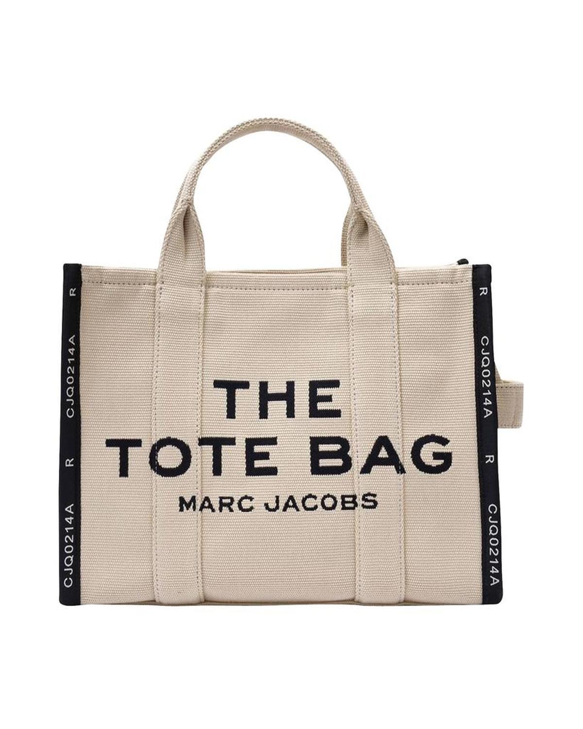 The Medium Tote Bag Jacquard - Marc Jacobs -  Warm Sand - Cotton