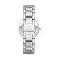 Kate Spade Women's Gramercy Three-Hand, Silver-Tone Alloy Watch