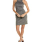 Michael Kors Collection Racerback Wool Dress