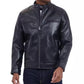 Men's Faux Leather Moto Jacket