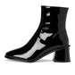 Gigi Patent Leather Bootie