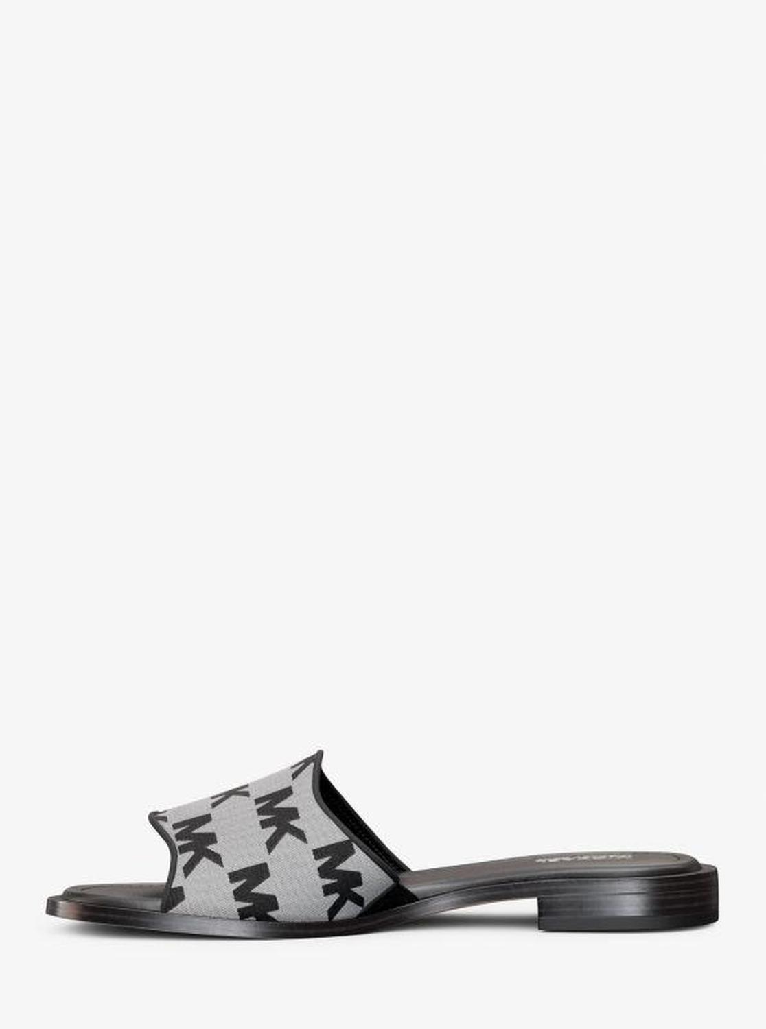 Hannah Logo Jacquard Slide Sandal