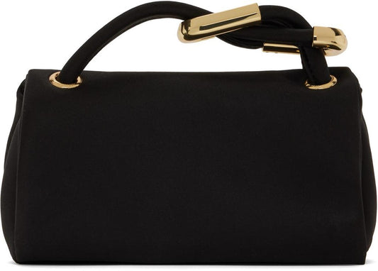 Black 'The Satin Micro Dual' Bag