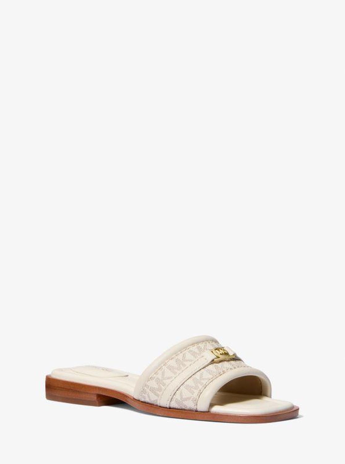 Mandy Signature Logo Slide Sandal