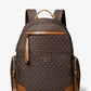 Prescott Large Signature Logo Print Woven Backpack