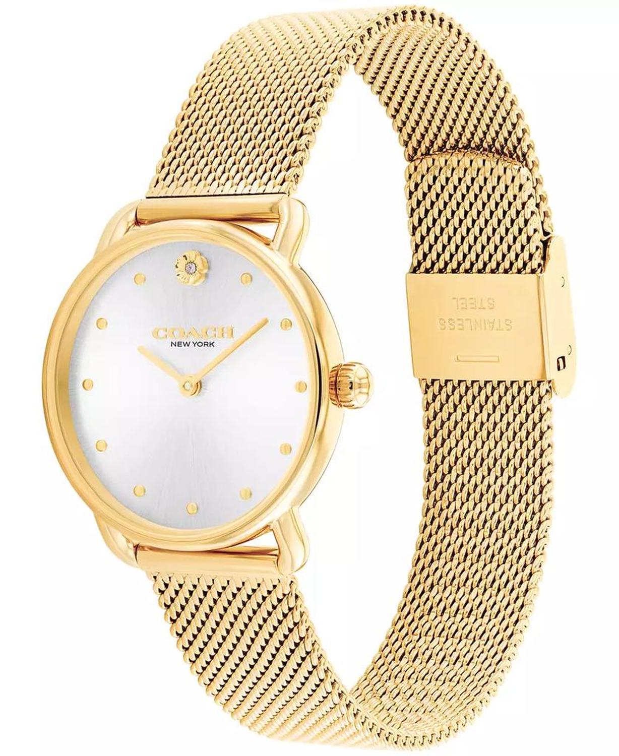 Women's Elliot Gold Tone Stainless Steel Bracelet Watch, 28mm