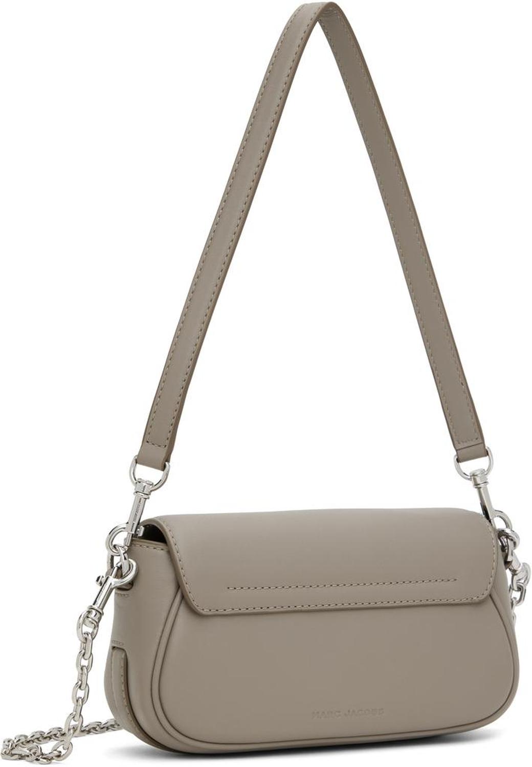 Gray 'The Clover' Shoulder Bag