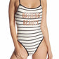 Bathing Beauty One Piece In Cream