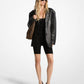 Oversized Leather Blazer