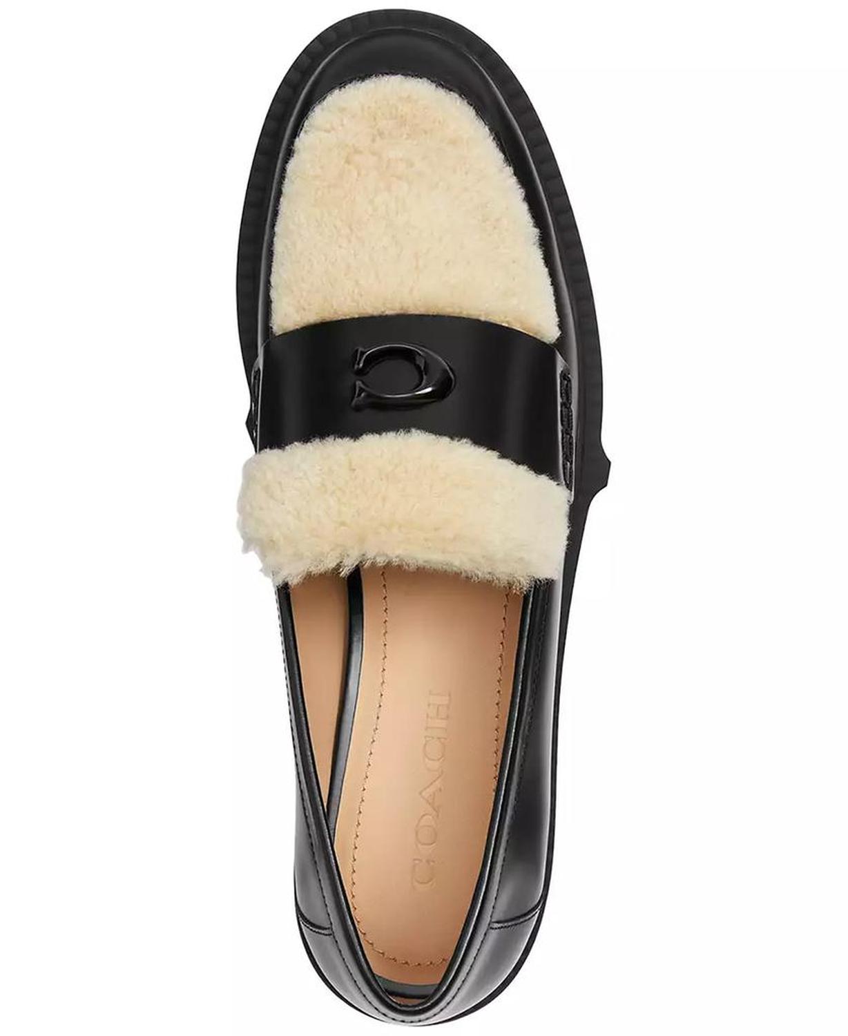 Women's Leah Shearling Loafer Flats