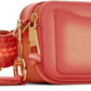 Pink 'The Fluoro Edge Snapshot' Shoulder Bag