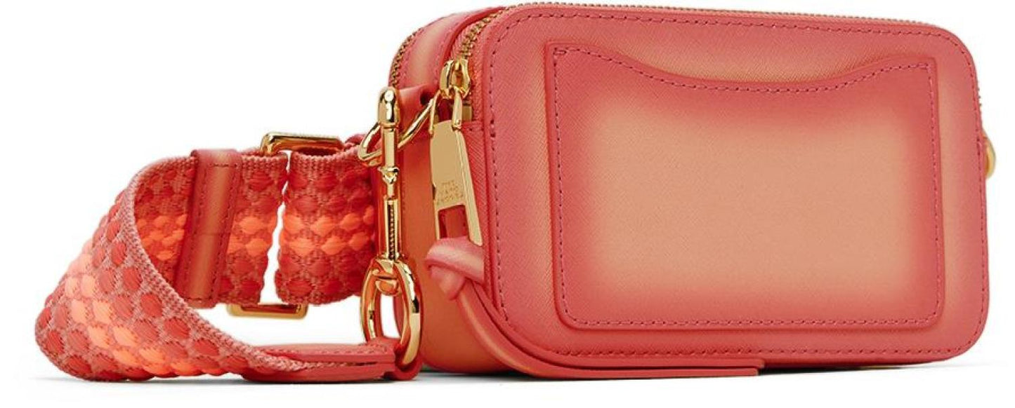 Pink 'The Fluoro Edge Snapshot' Shoulder Bag