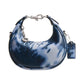 Jonie Tie-Dye-Print Mini Leather Bag