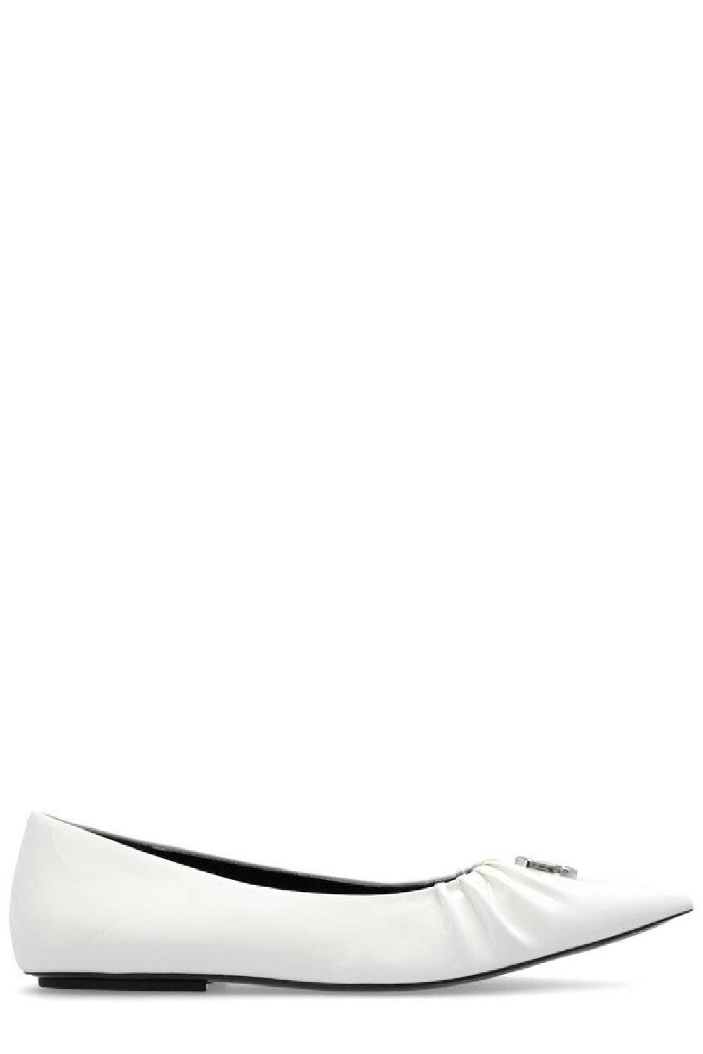 Marc Jacobs The Ali Pointed-Top Ballerinas