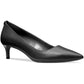 Womens Leather Slip On Pumps