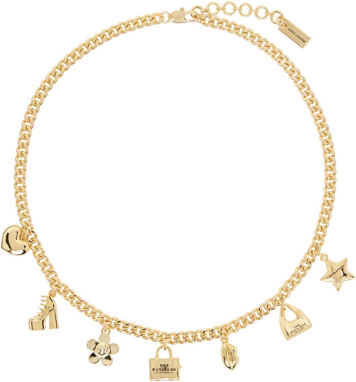 Gold 'The Mini Icon Charm' Necklace