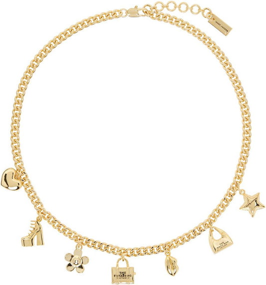 Gold 'The Mini Icon Charm' Necklace