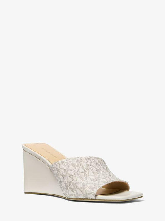 Merriam Signature Logo Wedge Sandal