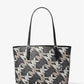 Jet Set Charm Medium Graphic Logo Tote Bag