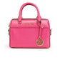 Michael Kors Travel XS Carmine pink Leather Duffle Crossbody Handbag Women's Purse