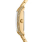 Women's Emery Three-Hand Gold-Tone Stainless Steel Watch 27mm x 33mm