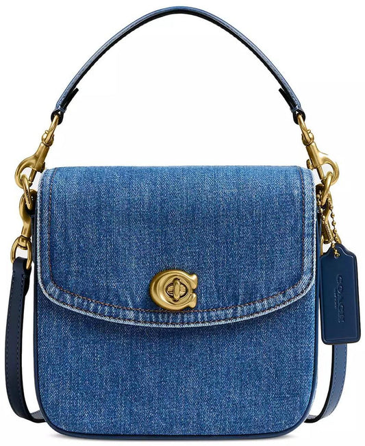 Cassie Mini Denim Crossbody Bag 19