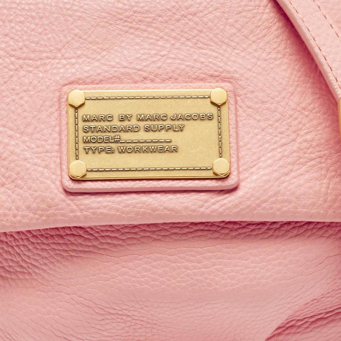 Marc By Marc Jacobs Pink Leather Classic Q Isabelle Crossbody Bag