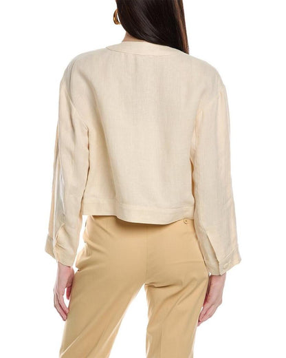 Max Mara Studio Fumana Linen Jacket