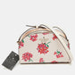 Kate Spade color Floral Print Leather Perry Dome Crossbody Bag