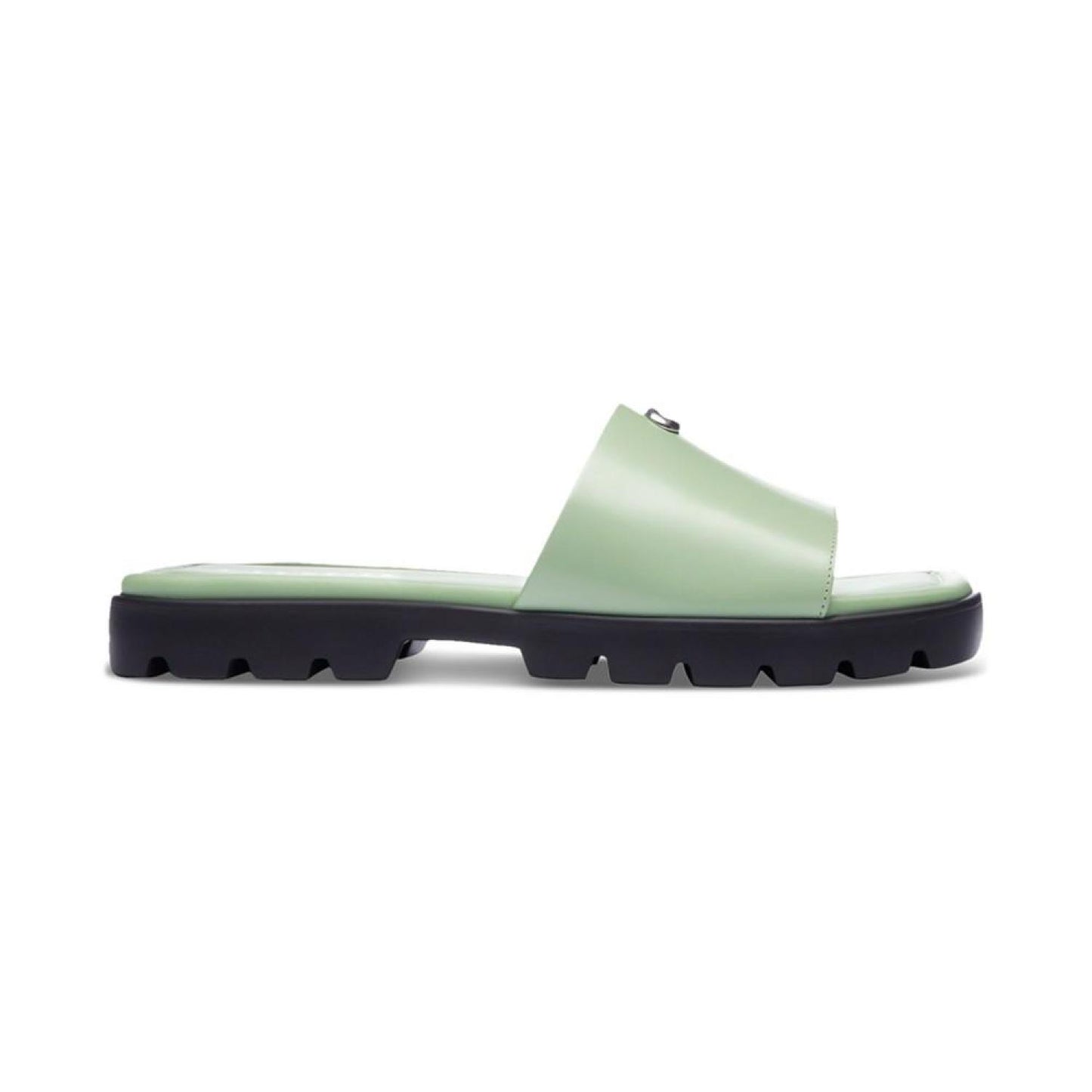 Women's Florence "C" Lug-Sole Slip-On Slide Flat Sandals