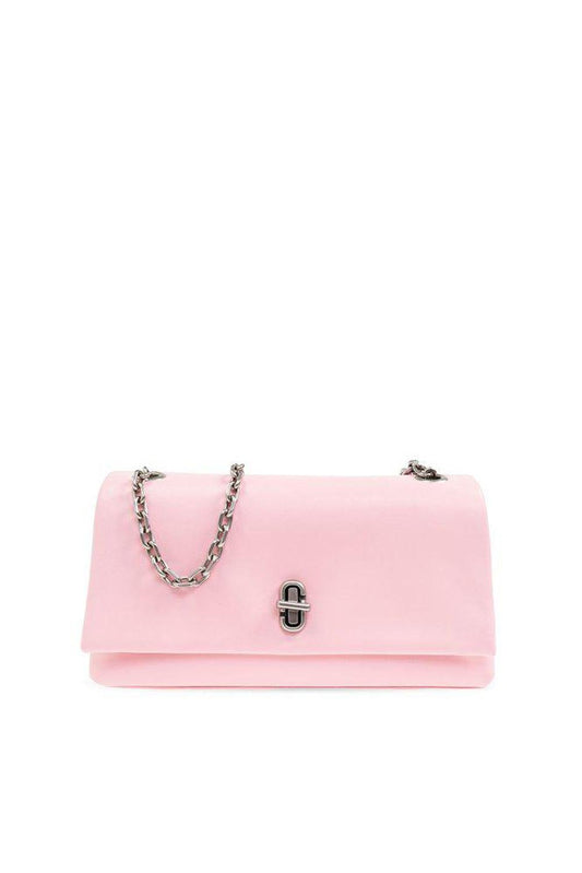 Marc Jacobs The Dual Logo Embossed Chain Wallet