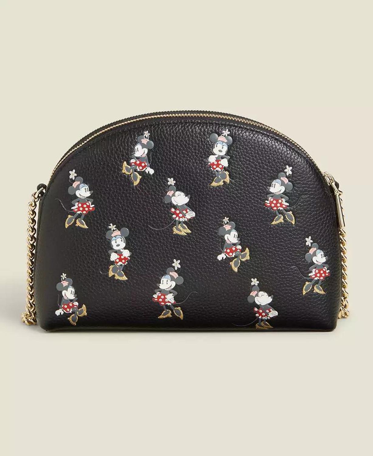 Disney | Macy's Minnie Mouse Double Zip Crossbody, Created for Macy's