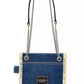 The Denim Chain Crossbody Tote Bag