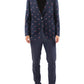 Zabmy Mens Wool Blend Suit Separate Two-Button Blazer