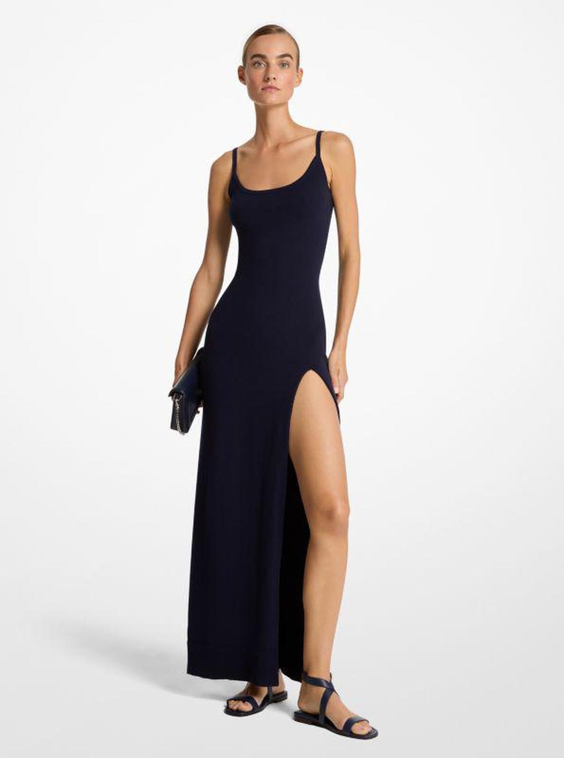 Cashmere Blend Slip Dress