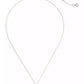 Two-Tone Pavé & Stone Pawlina Mini Pendant Necklace, 16" + 3" extender