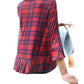 Belinda Top In Rachel Island Plaid