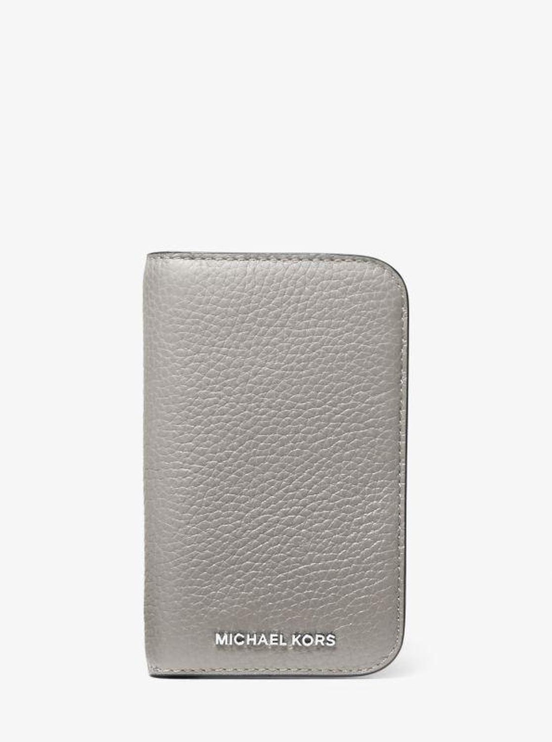 Hudson Pebbled Leather Billfold Wallet