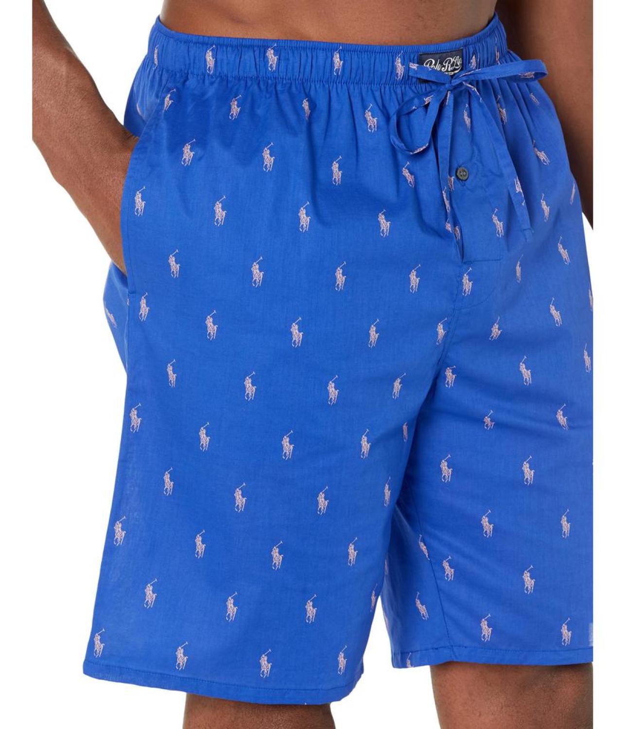 All Over Pony Print Sleep Shorts