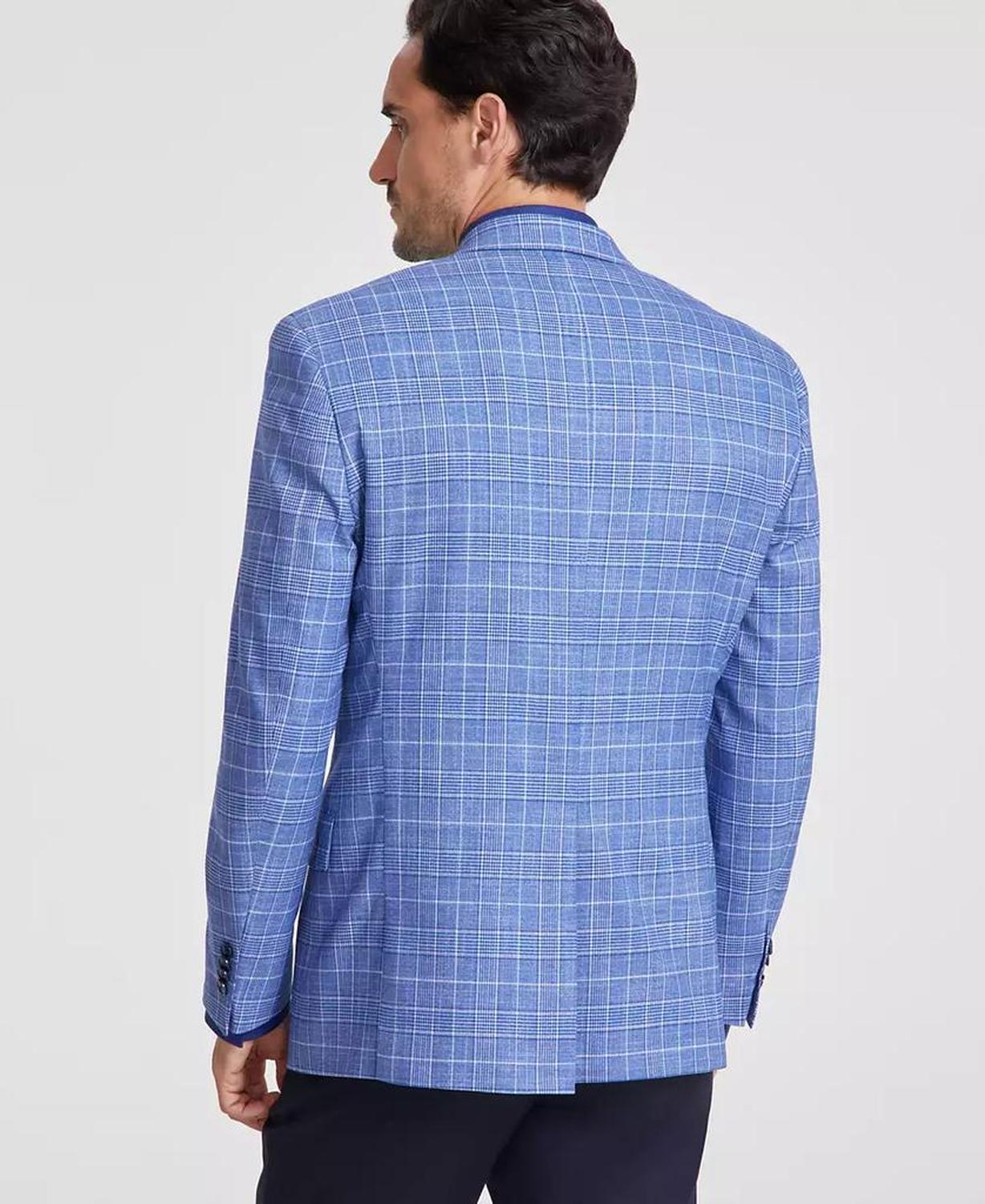 Men's Classic-Fit Check Sport Coat