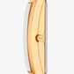 Yazmeen Gold-Tone Bangle Watch