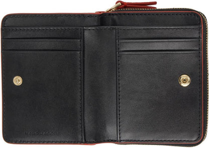 Red 'The Leather Mini Compact' Wallet