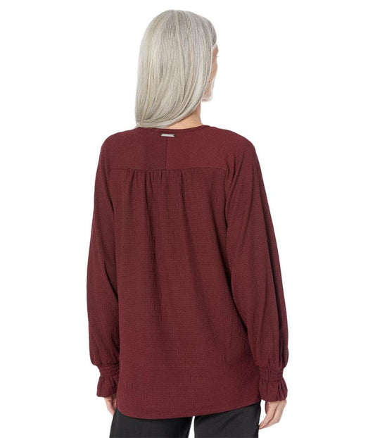 Solid Raglan Peasant Tunic