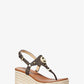 Casey Signature Logo Wedge Sandal