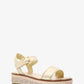 Richie Metallic Platform Espadrille Sandal