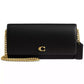 Refined Leather Essential Long Wallet on Chain