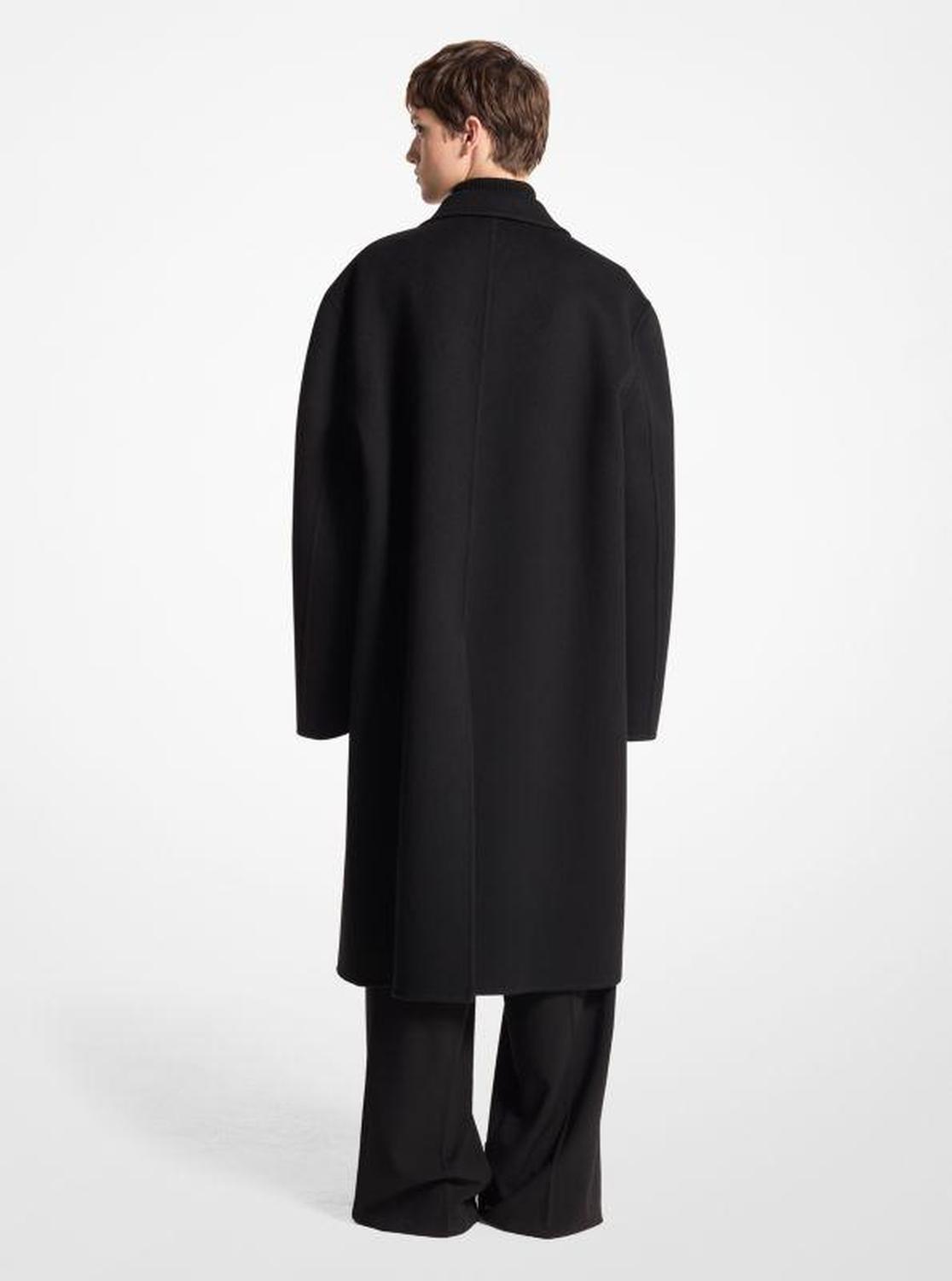 Double Face Wool Melton Coat